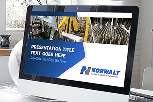 automation machinery manufacturing company powerpoint presentation template design
