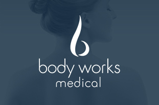 Body Works medical healthcare logo design