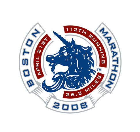 boston marathon logo design