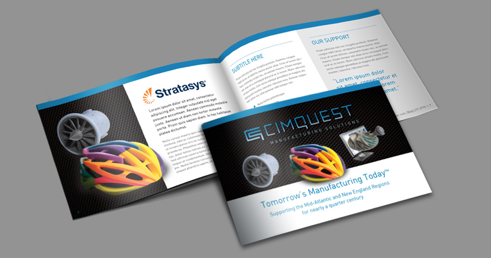 cimquest brochure template design