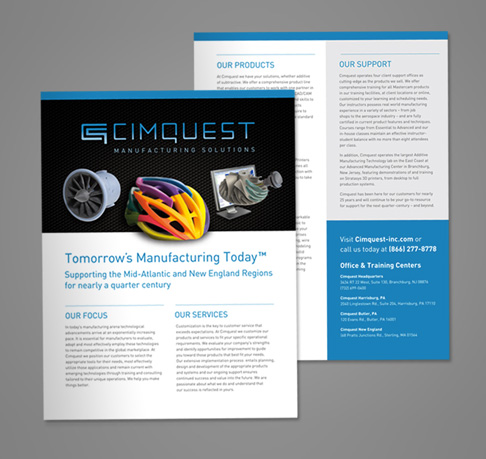 cimquest sell sheet template design