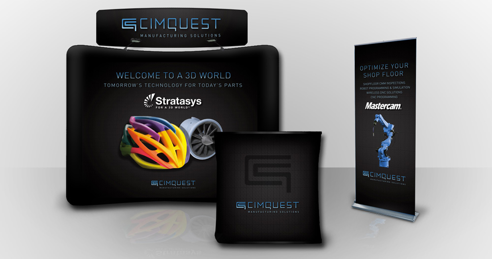 cimquest trade show display booth design