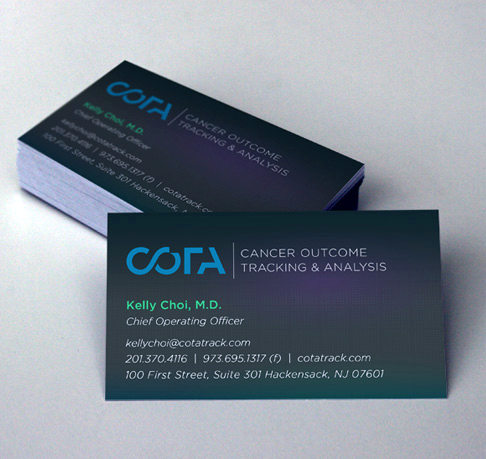 cota business card design
