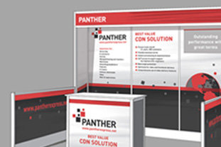 Panther Express Trade Show Booth Display