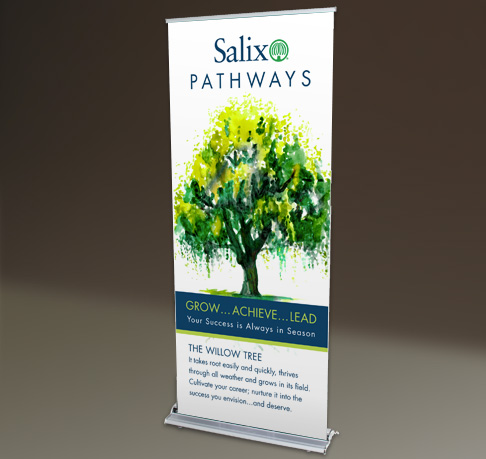 Pathways retractable banner design