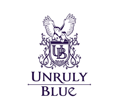 Unruly Blue Logo design