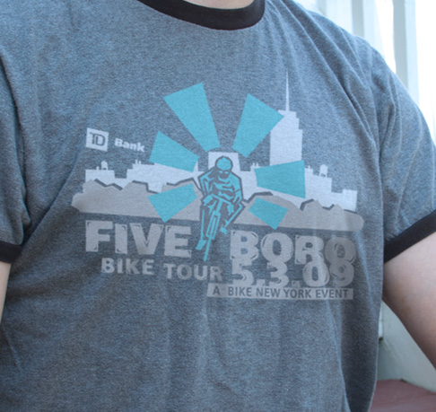 Bike New York t-shirt design