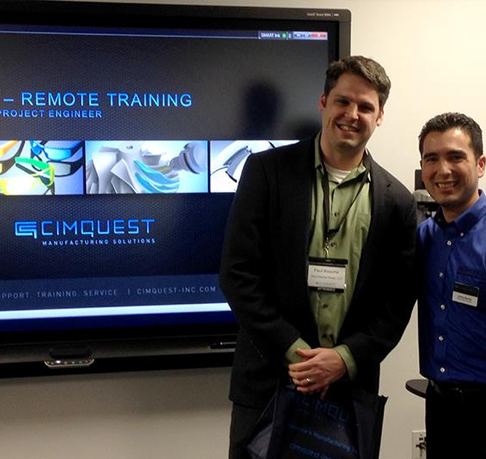 cimquest trade show PowerPoint presentation design