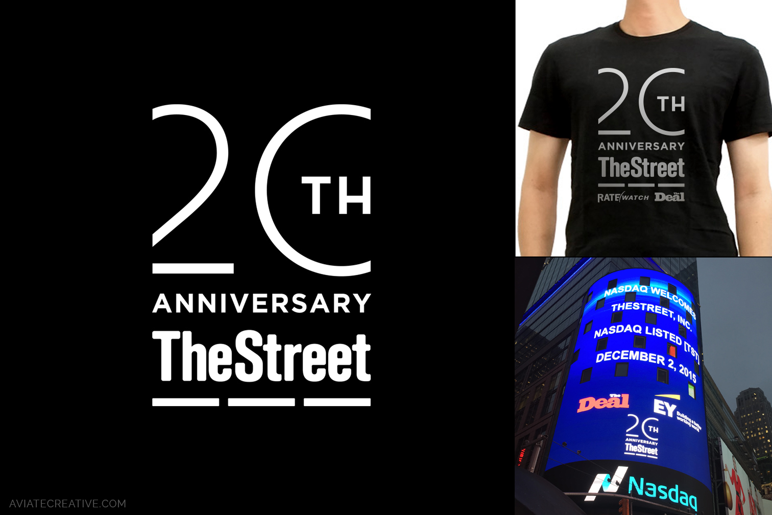 logo and t-shirt for company 20th anniversary
