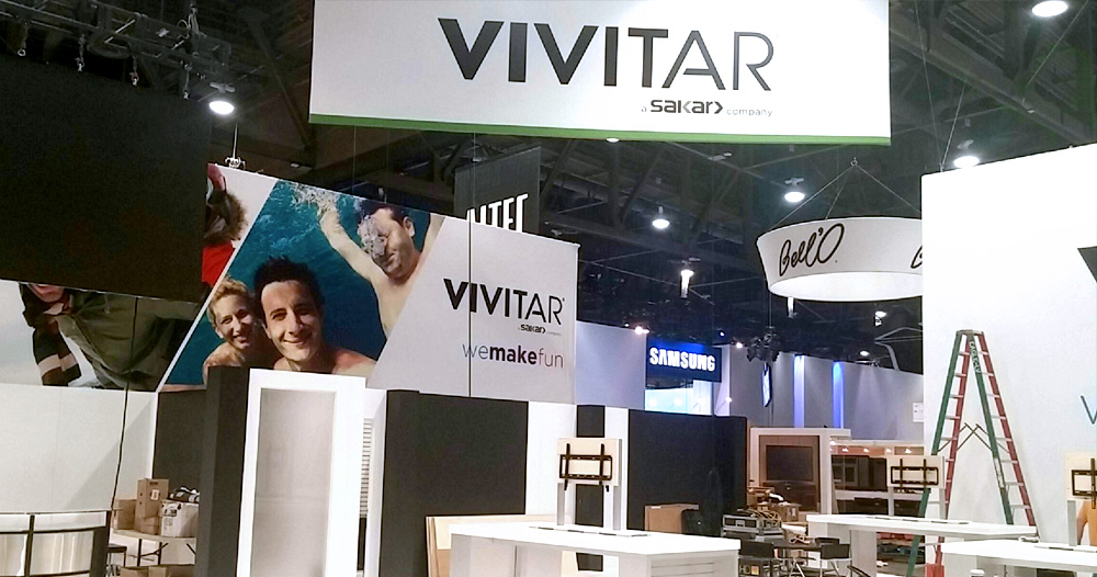 vivitar trade show booth design company