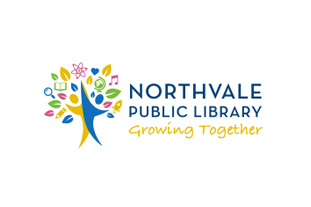 Northvale Public library logo design