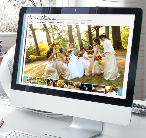 photographer website design agency