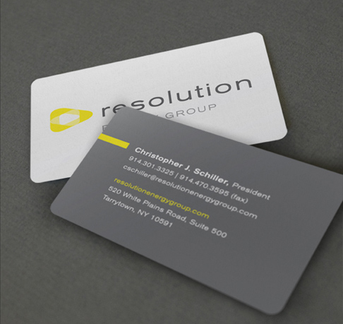 energy business card design