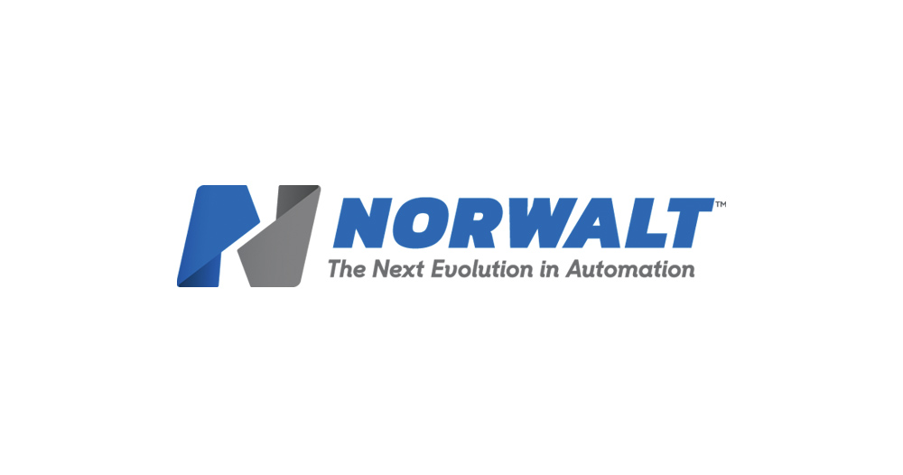 Norwalt Automation Machinery Logo Design