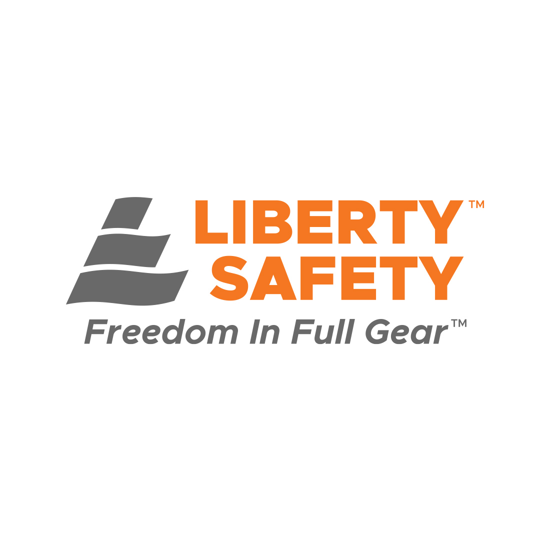 Liberty safety products manufacturer logo design