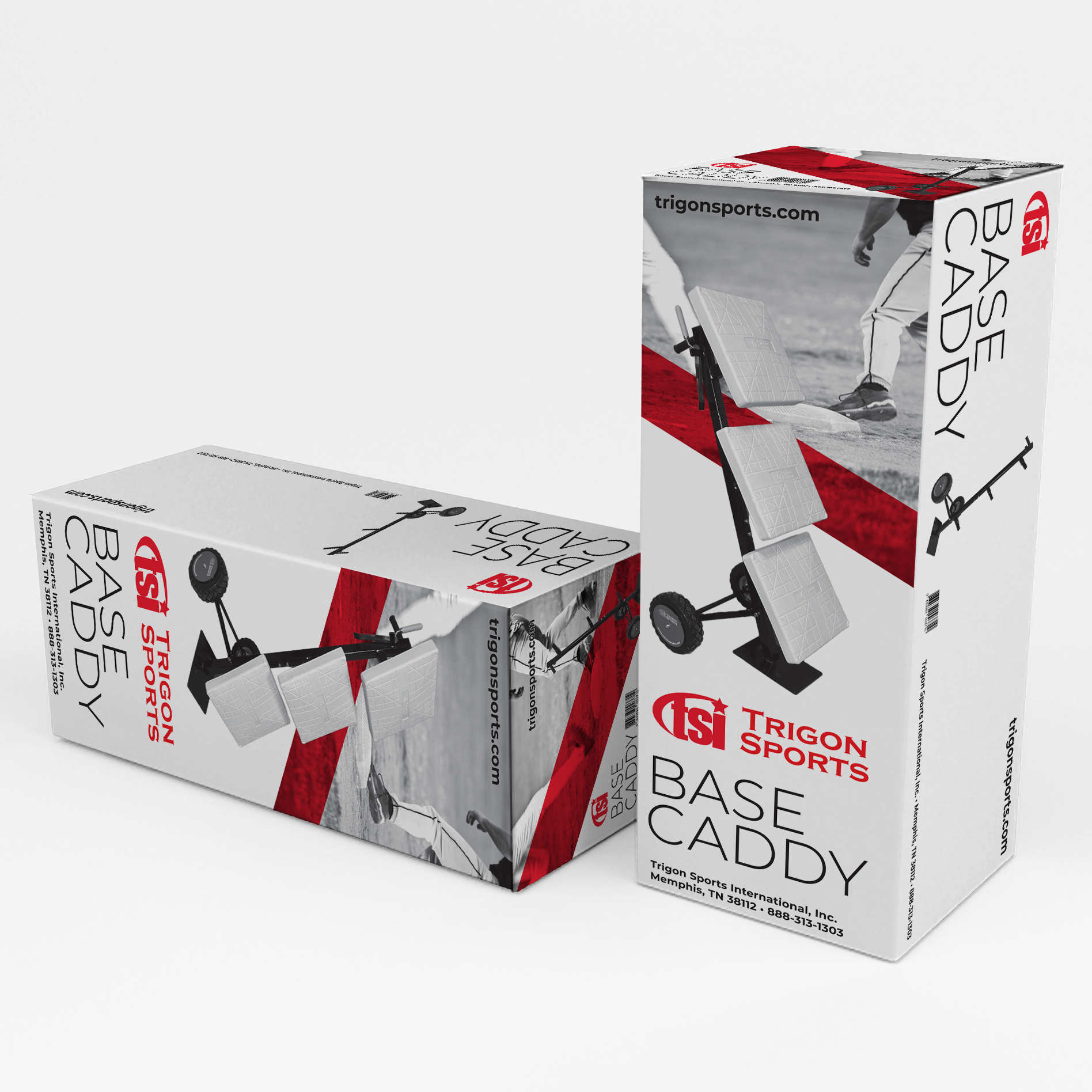 trigon sports packaging design