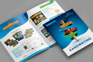 publishing book children school catalog design