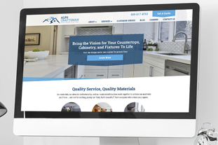 kitchen and bath manufacturer website design