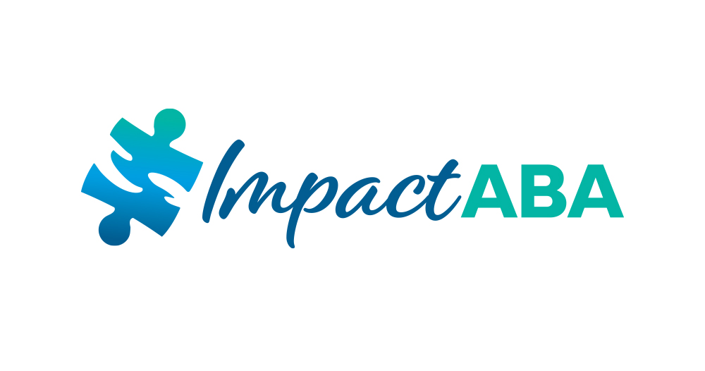 Impact ABA Therapy services logo design
