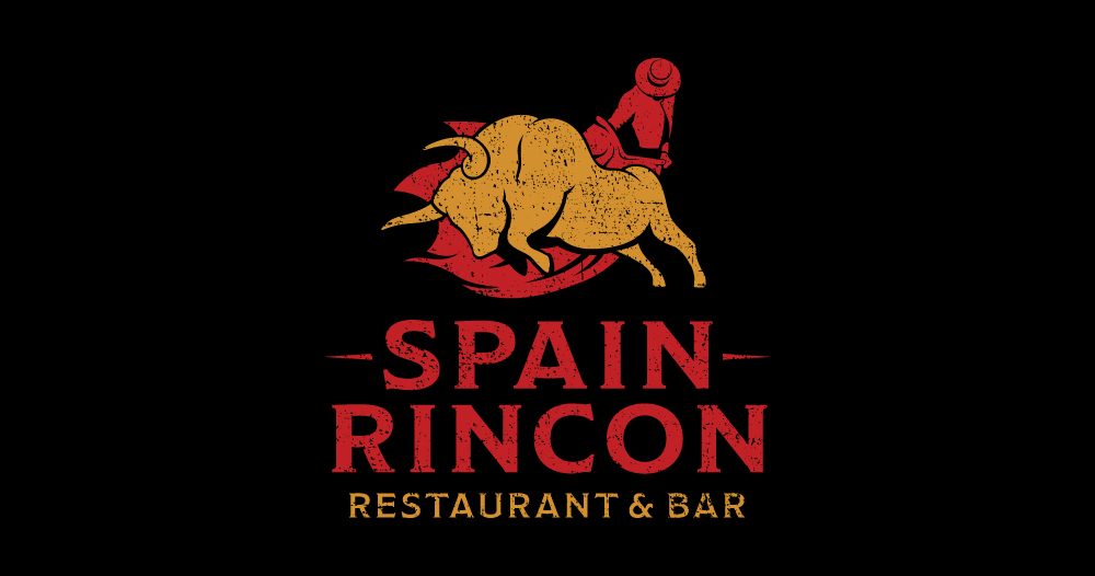 Spain Rincon Restaurant and Bar logo design cuisine