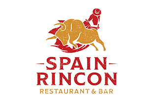 spain rincon restaurant logo design