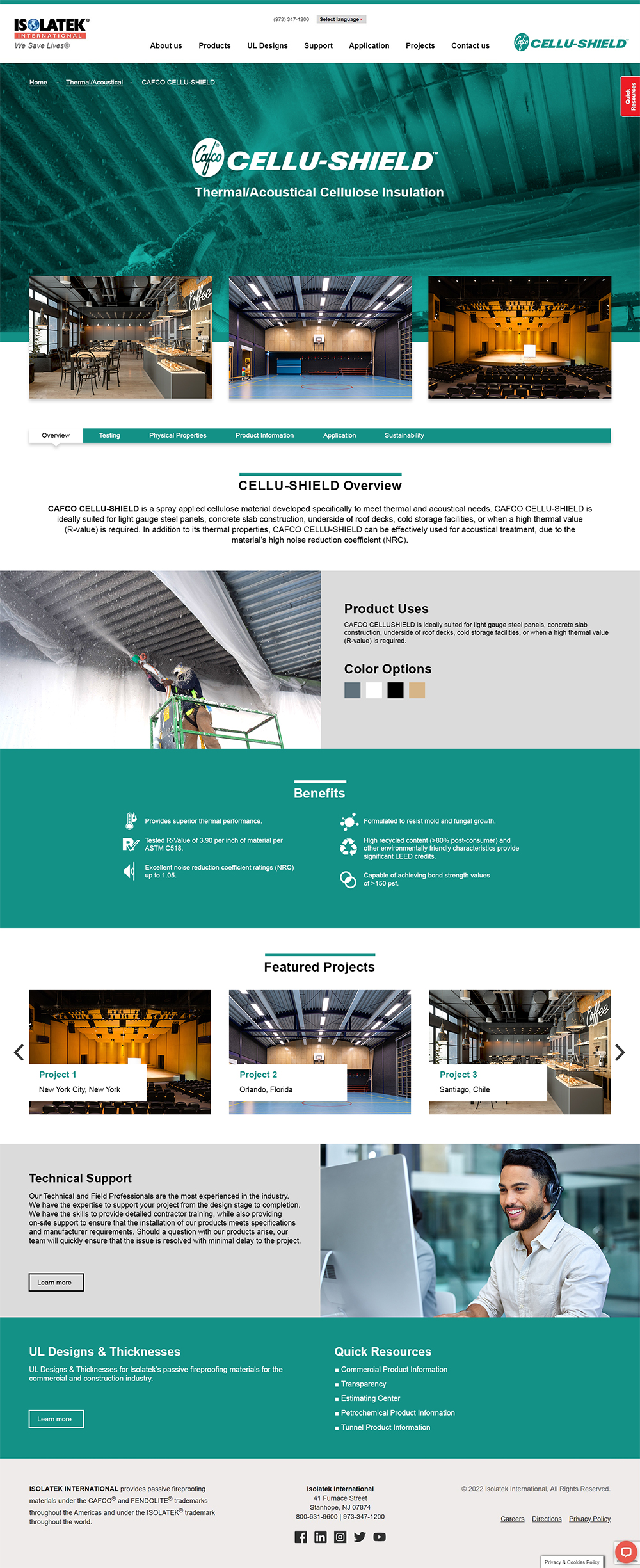 construction company product booklet design