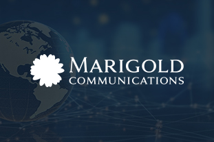 Marigold Communications stationery design