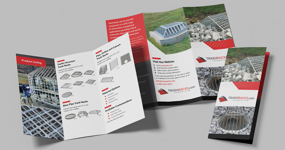JR Hoe Manufacturing brochure Design