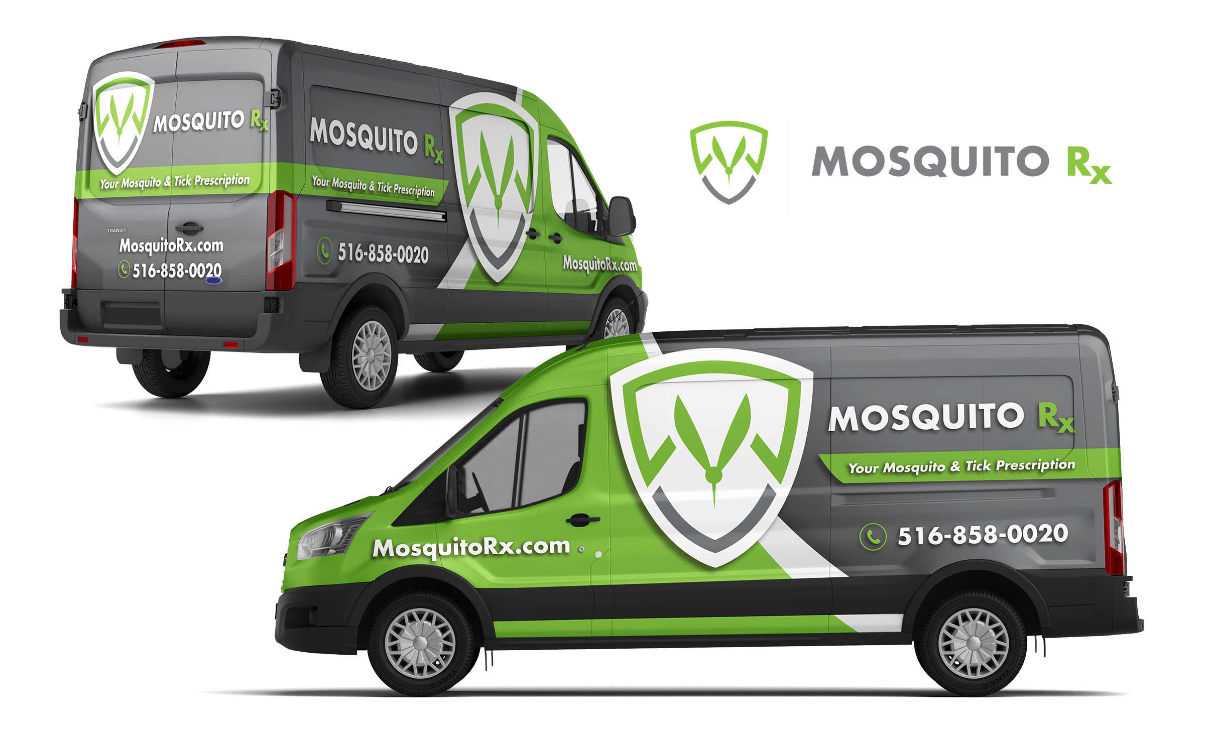 pest control exterminator van truck wrap design