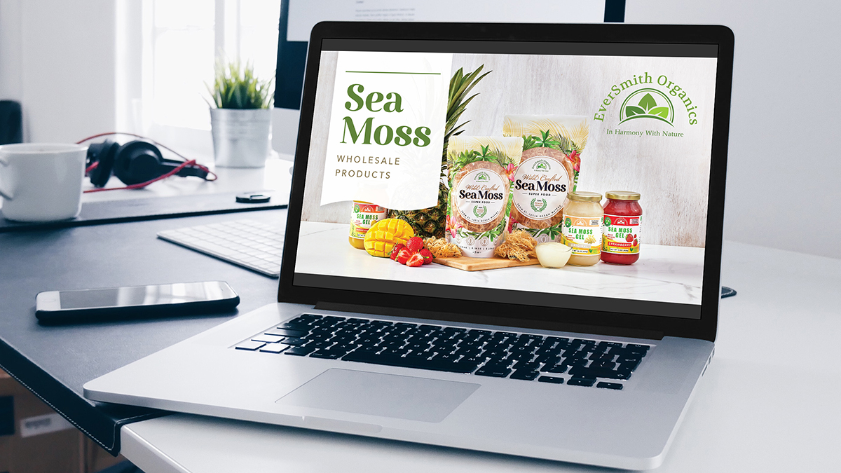 EverSmith Organics Organic powerpoint presentation design