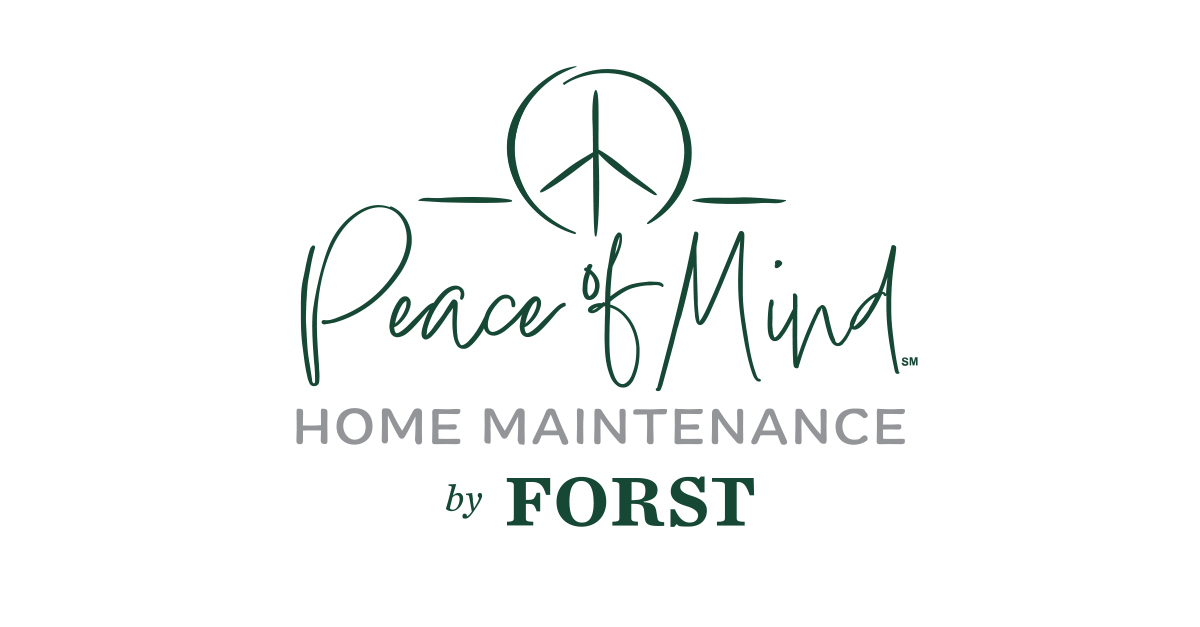 Peace of Mind Home Maintenance company Logo Design