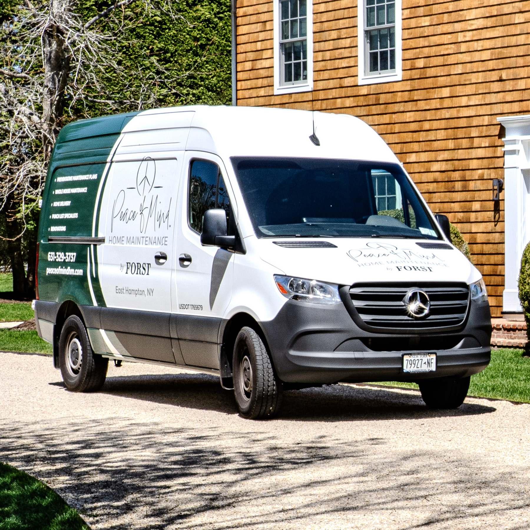 Peace of Mind Home Maintenance Vehicle Van Wrap