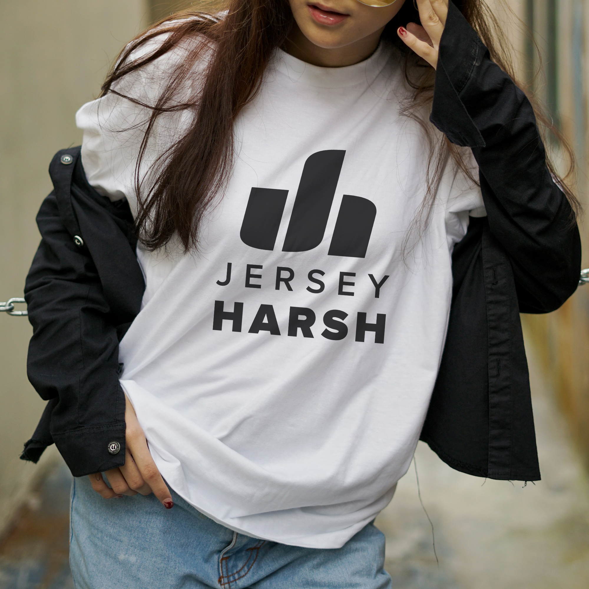 Jersey Harsh Apparel Lifestyle T-shirt Logo