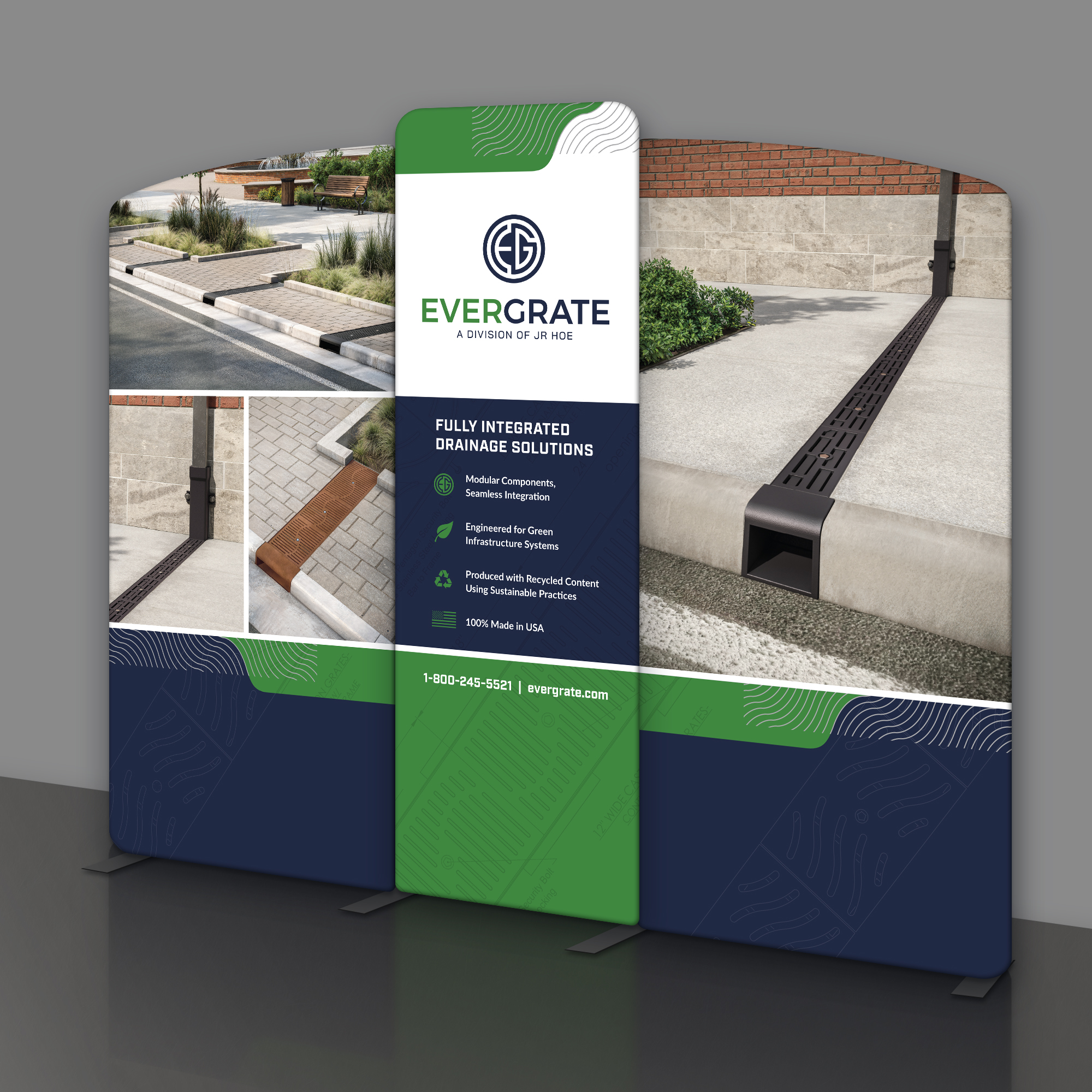 JR Hoe Retractable Banner Design