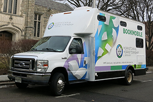 Morristown Library Bookmobile Vehicle Wrap
