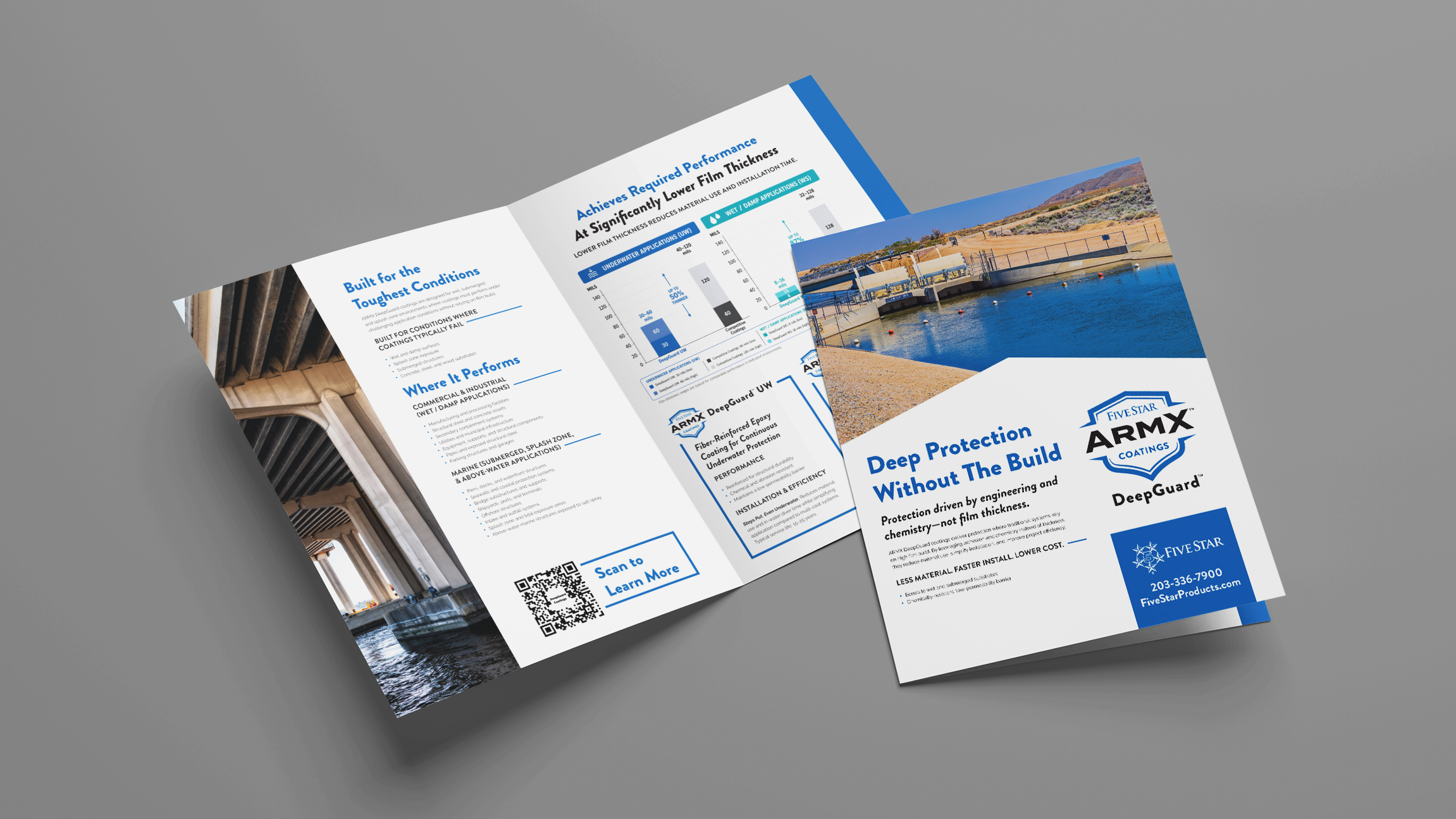 five star products construction Manufacturing trade show banner exhibit design